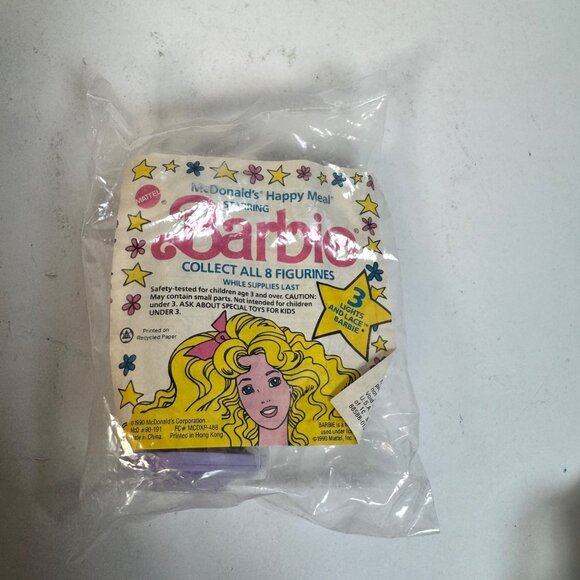1990 McDonalds Barbie Happy Meal Toys Complete Set of 8 All Sealed Figurines Vtg - Picture 7 of 16